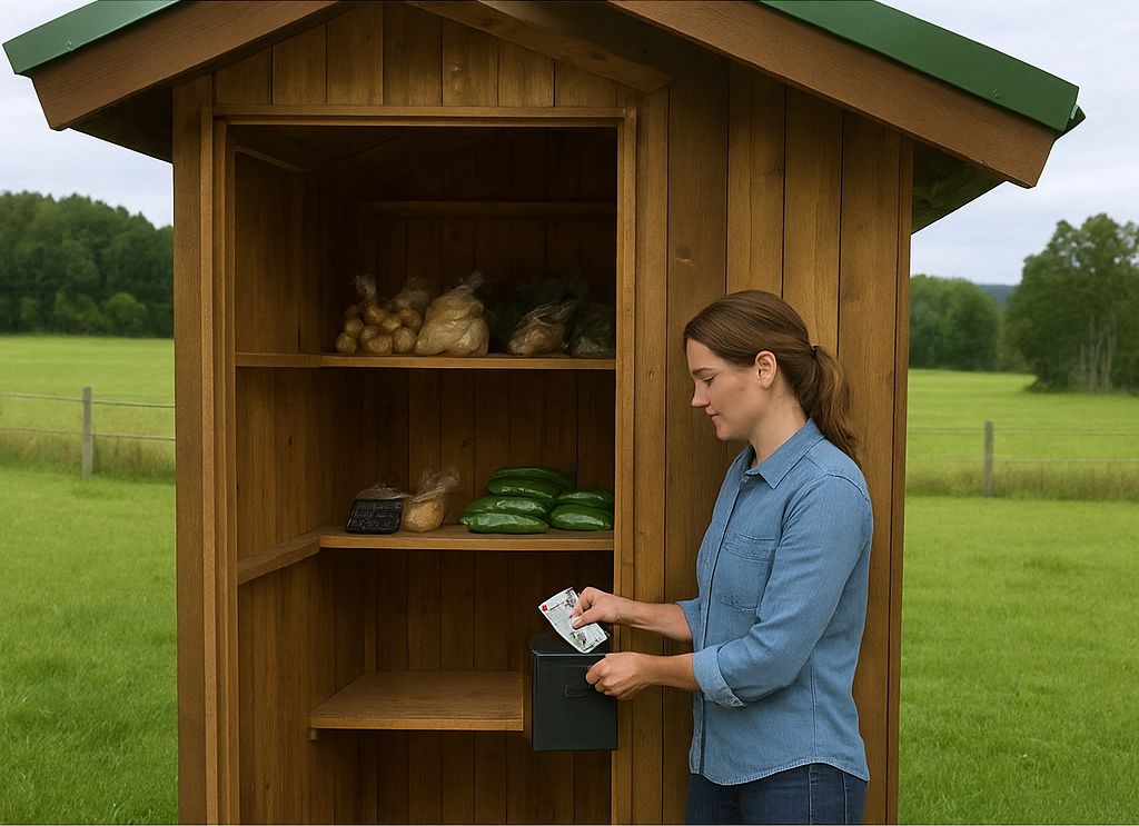 Сатушысы жоқ дүкен