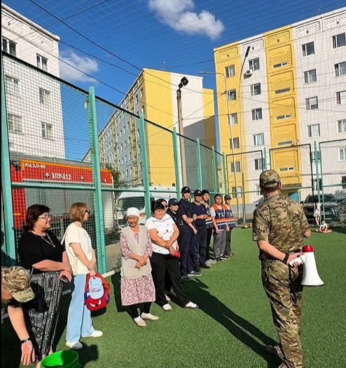 «Қауіпсіз терезелер – балалардың қауіпсіздігі» атты профилактикалық акция өтті