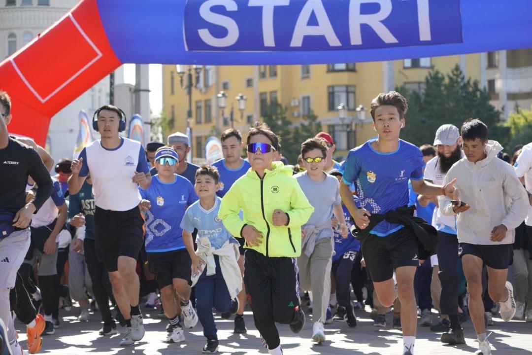 Астанада 1000-ға жуық әуесқой спортшы жүгіру іс-шарасына қатысты