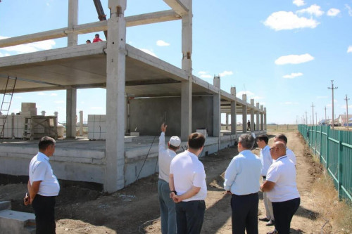 Әлеуметтік нысандар жағдайымен танысты