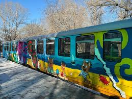 Семейде балалар темір жолы істеп тұр