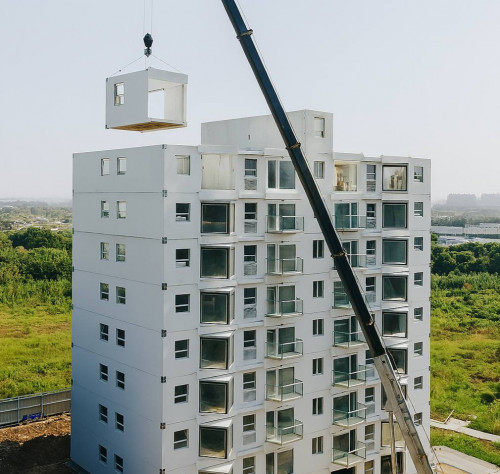 28 сағатта салынған үй