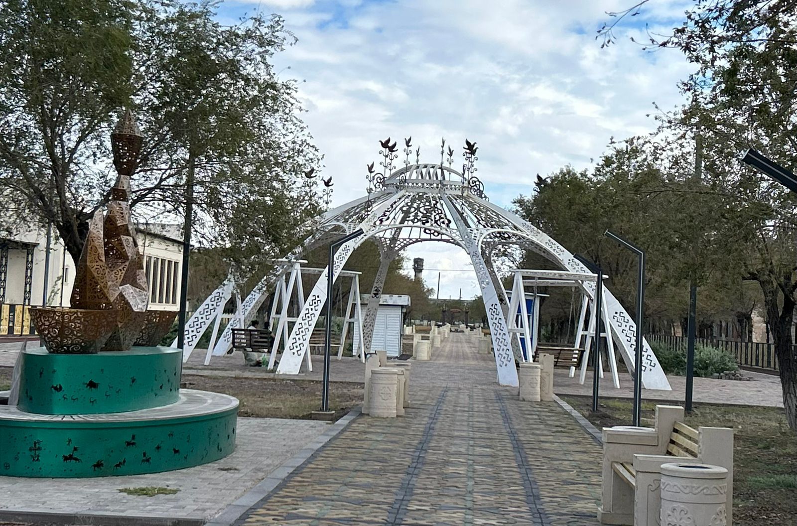 Қаражалда «Тәуелсіздік» саябағы заманауи демалыс орнына айналады