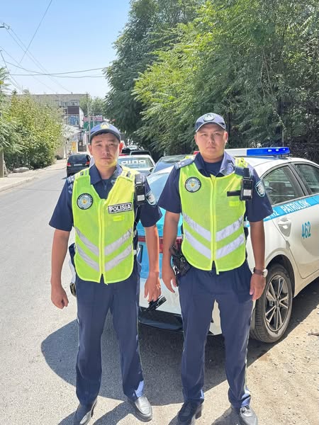 Көліктегі өртті сөндіріп үлгерді