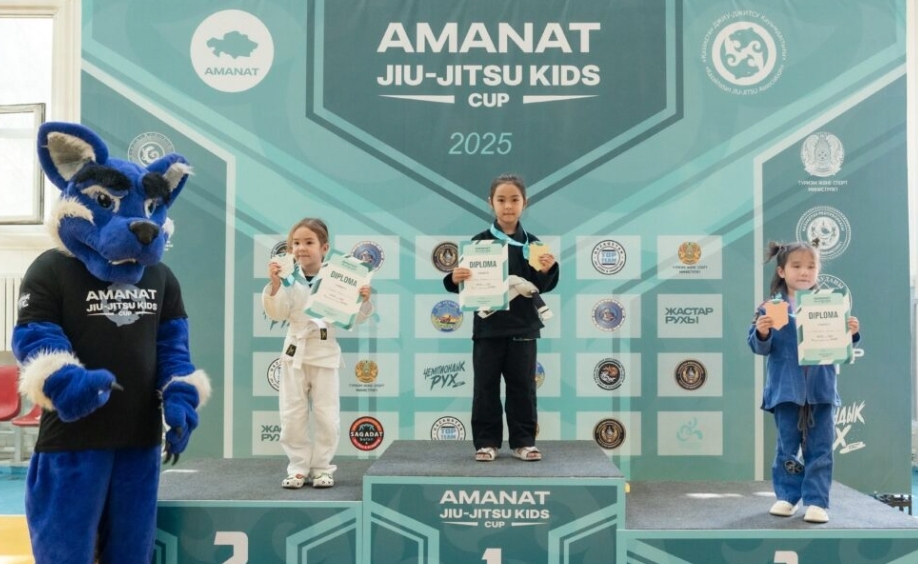 Алматы облысында джиу-джитсудан халықаралық балалар турнирі өтті