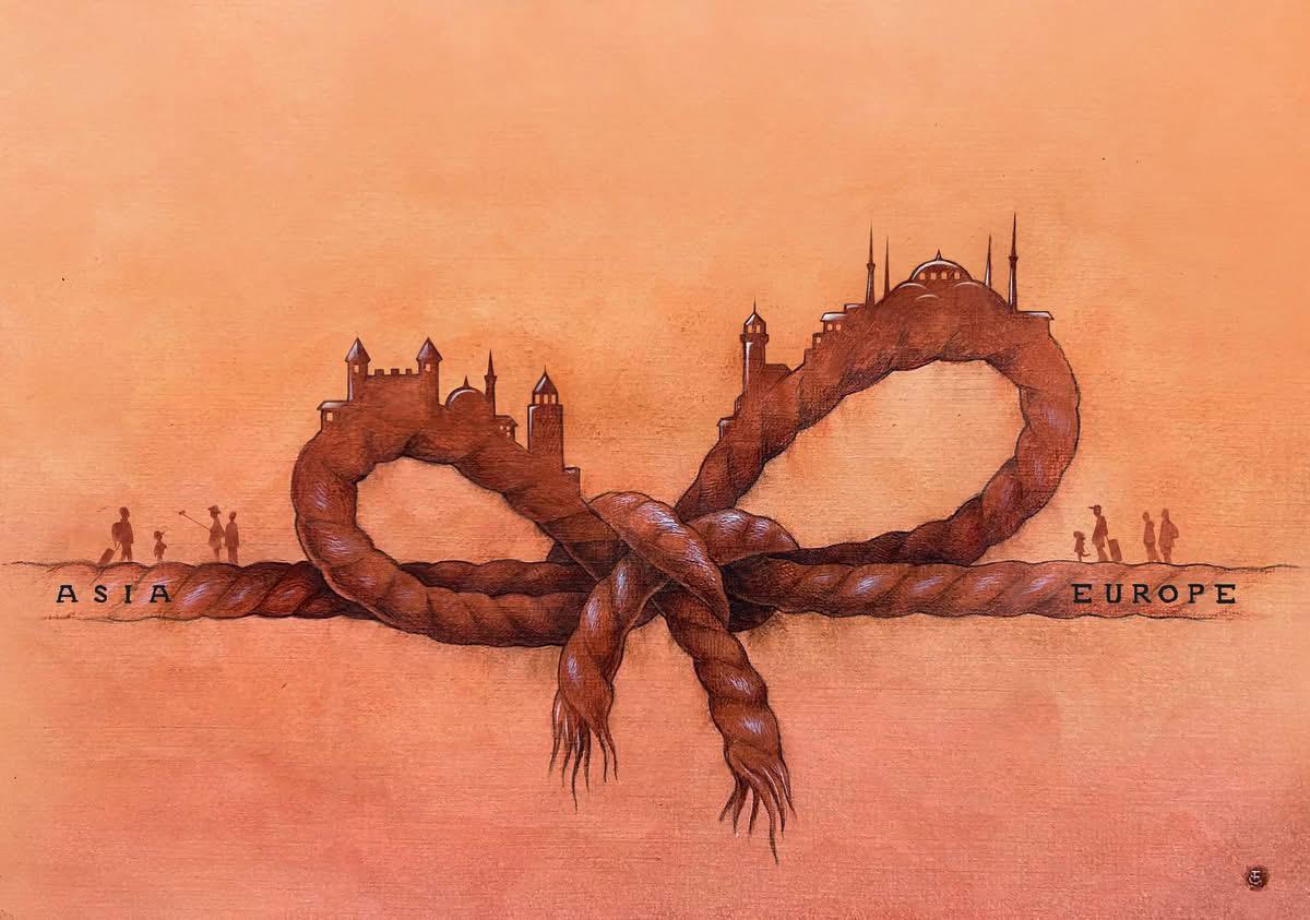 Жүлде алған карикатура