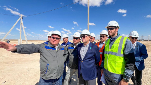 Маңғыстауда жаңа газ өңдеу зауыты бой көтеріп жатыр