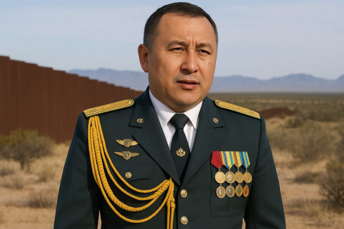 Тұлпармен түн қатқан шекарашылар