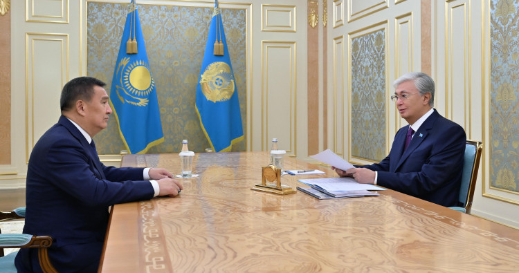 Президент Ақмола облысы әкімін қабылдады
