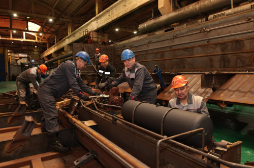 Елімізде ашық жүк вагондарын шығару 5 есеге артты