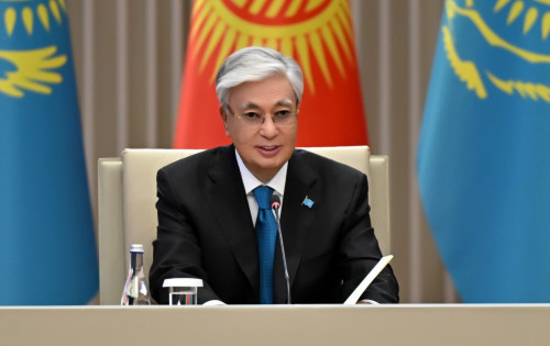 Қ.Тоқаев Қырғызстан Жоғары мемлекетаралық кеңесінің отырысына қатысты