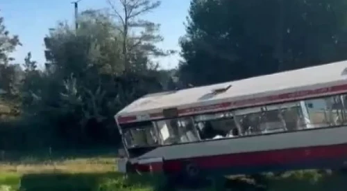 Астанада автобус апатқа ұшырады