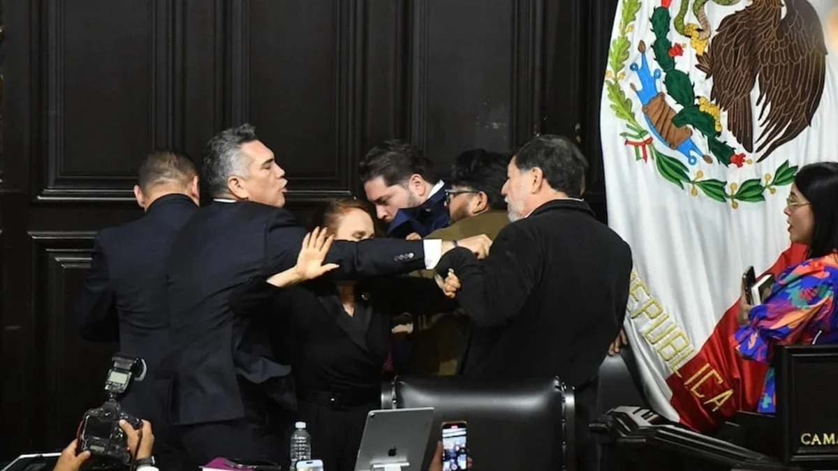 Мексикада Сенат отырысында төбелес болған