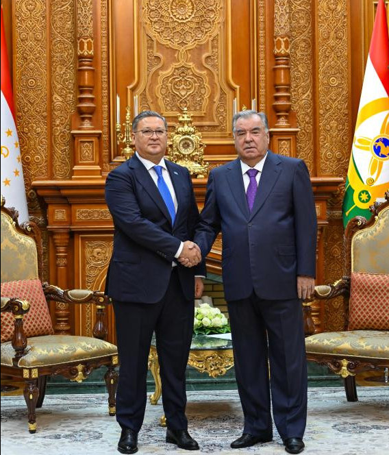 Тәжікстан Президенті Қазақстан СІМ басшысын қабылдады