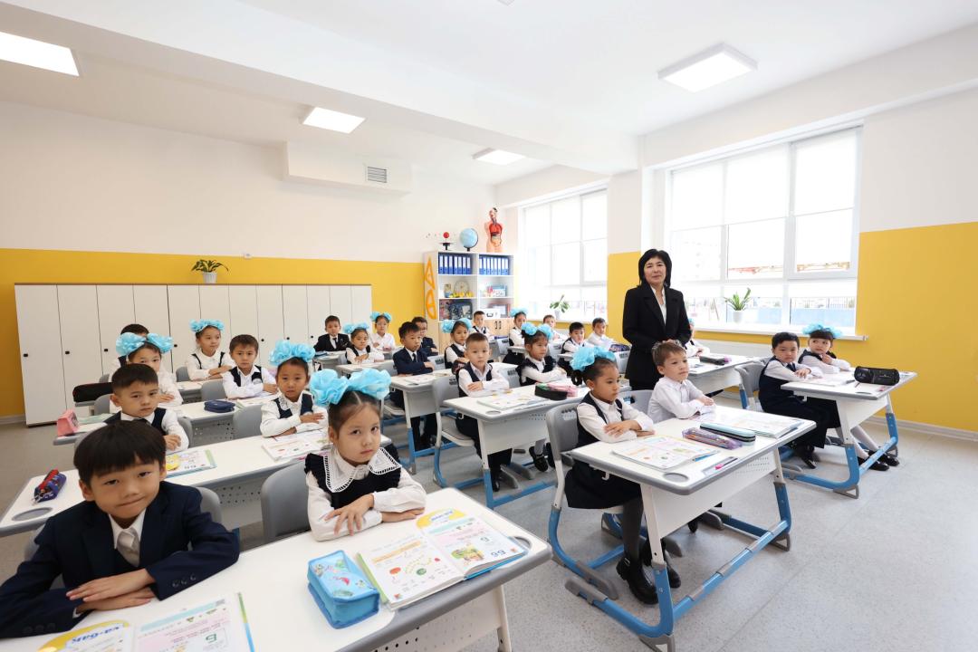 Ұлттық жоба аясында өңірлерде жаңа мектептер ашылып жатыр