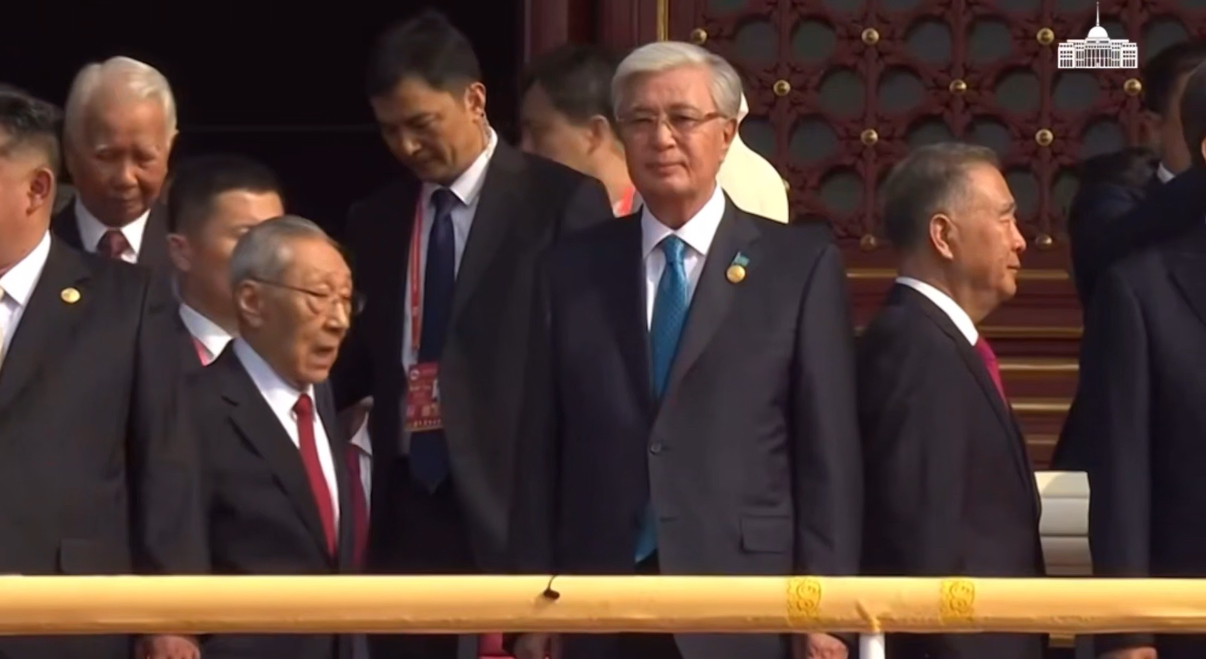 Қасым-Жомарт Тоқаев Бейжіңдегі әскери парадқа қатысты