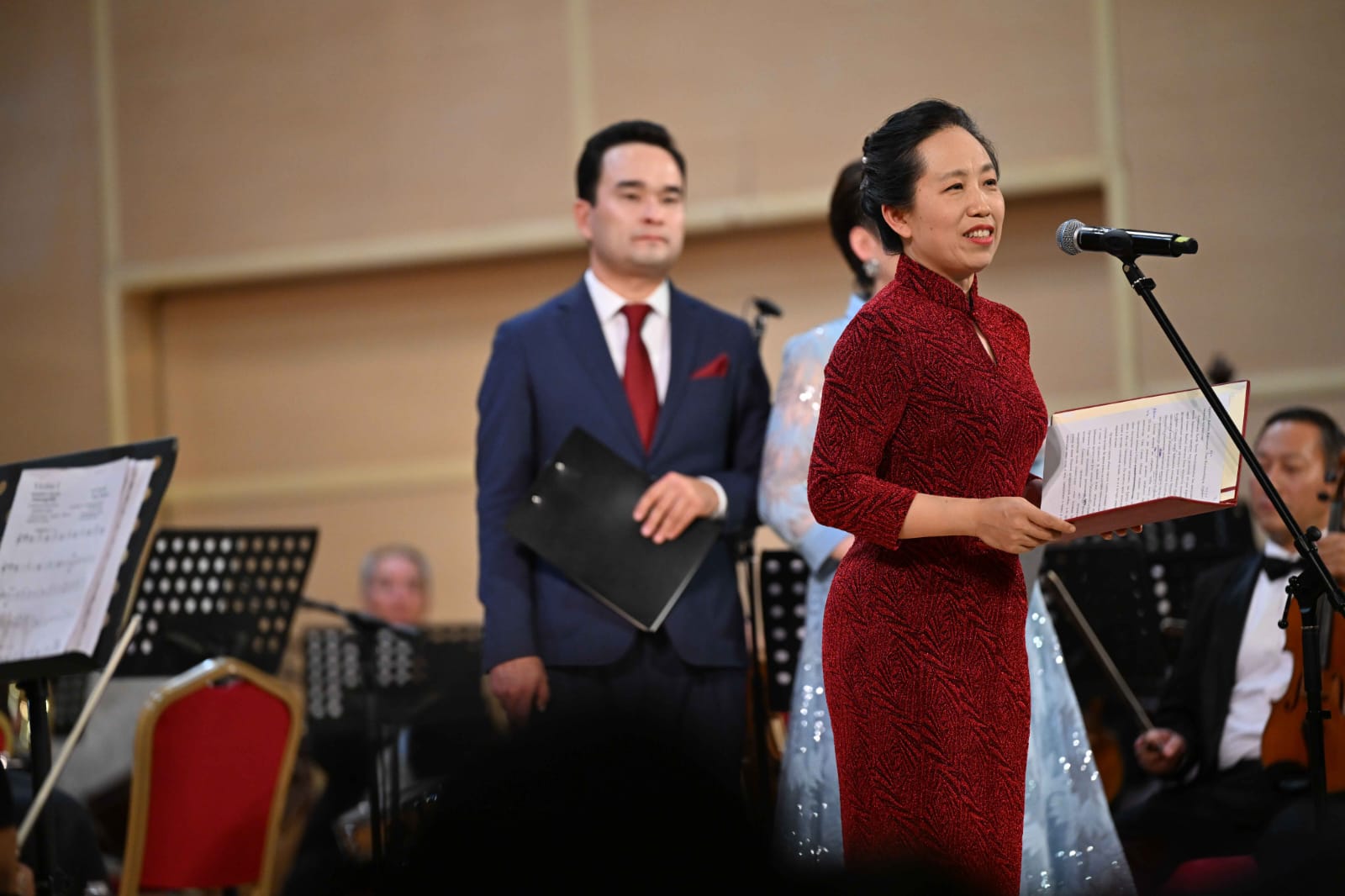 Қытайдың әйгілі композиторы Сянь Синхайдың құрметіне концерт қойылды