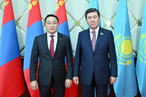 Моңғолияның Ұлы Мемлекеттік Хуралының төрағасы Қазақстанға ресми сапармен келді