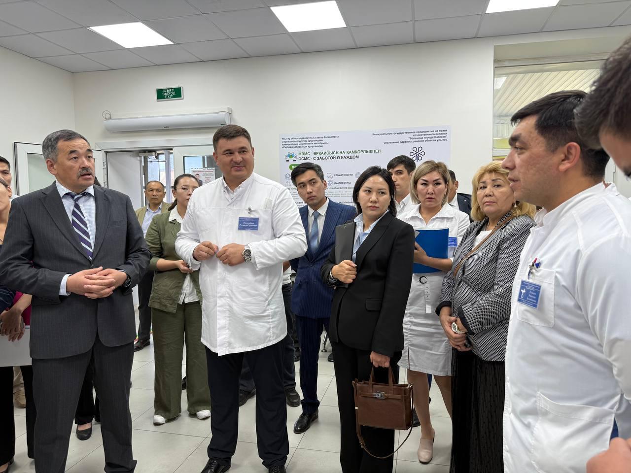 Ұлытауда медициналық көмекті жетілдіру үшін арнайы жұмыс тобы құрылды