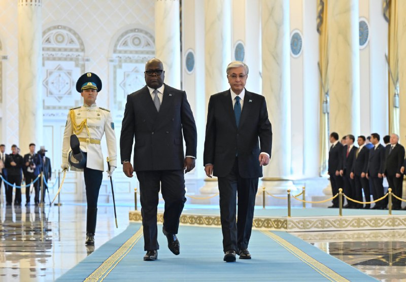 Қасым-Жомарт Тоқаев пен Феликс Чисекеди келіссөз жүргізді