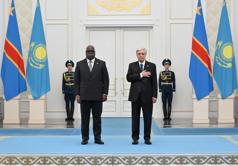 Ақордада Конго Республикасының Президентін қарсы алу рәсімі өтті