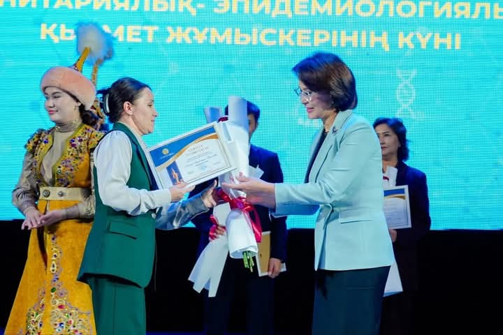 Алғаш рет Санитарлық-эпидемиологиялық қызметкерлер күні атап өтілді