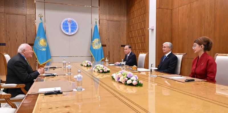 Президент БҰҰ Бас хатшысының Өркениеттер альянсы жөніндегі жоғары өкілін қабылдады