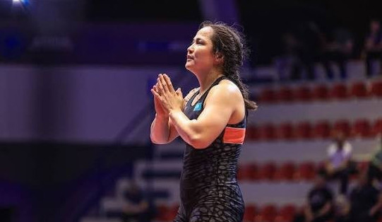 Жәмилә Бақбергенова әлем чемпионатының алғашқы айналымында жеңіліп қалды