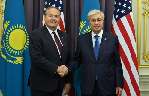 Президент Cameco корпорациясының президенті Тим Гитцельді қабылдады