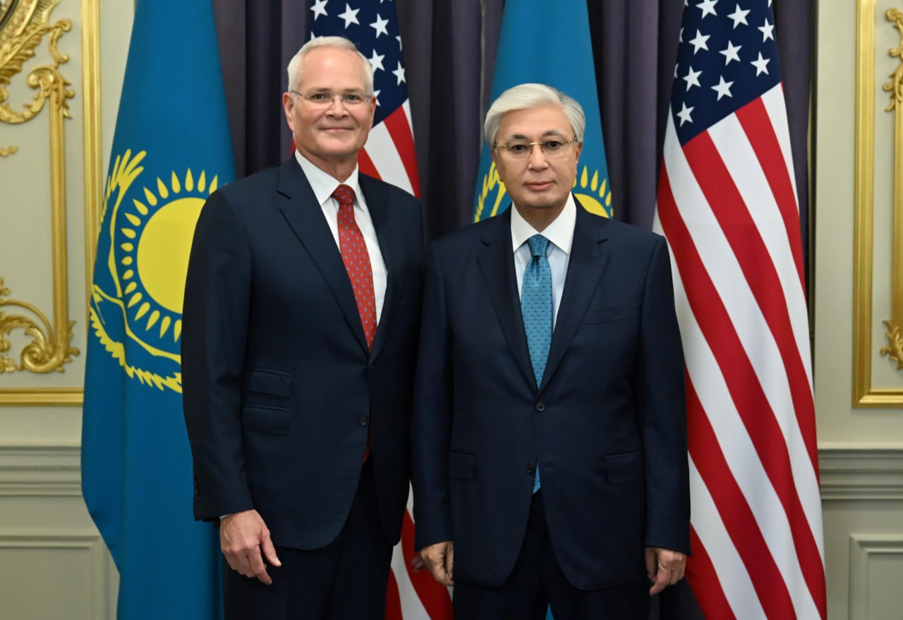 Мемлекет басшысы Даррен Вудспен Теңіз бен Қашағанның болашағын талқылады