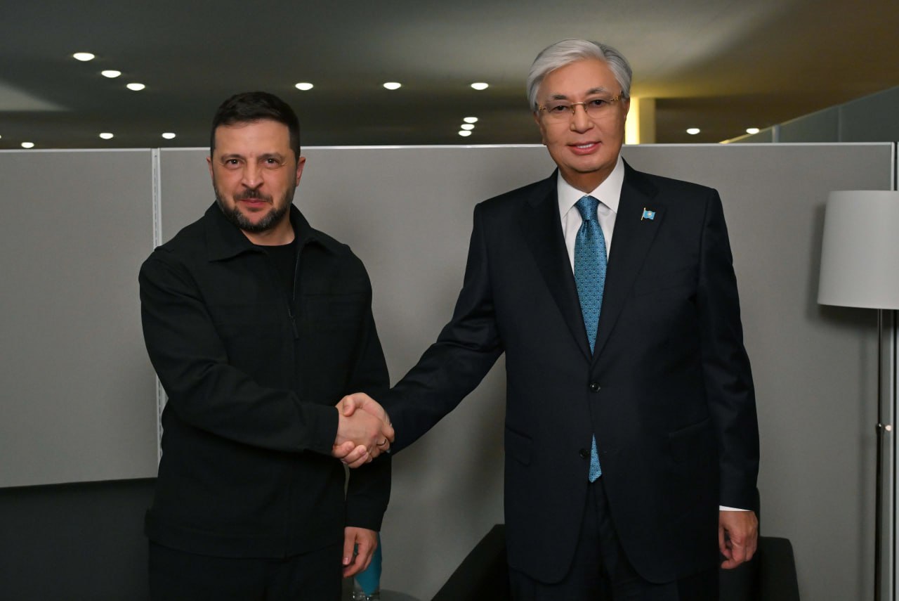 Мемлекет басшысы Украина Президентімен кездесу өткізді