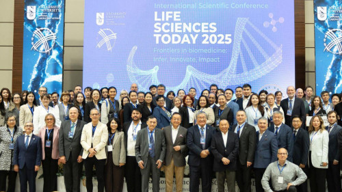 Биомедицина саласындағы халықаралық конференция өтті