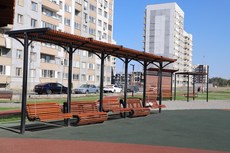 Жетісудағы жаңа саябақ