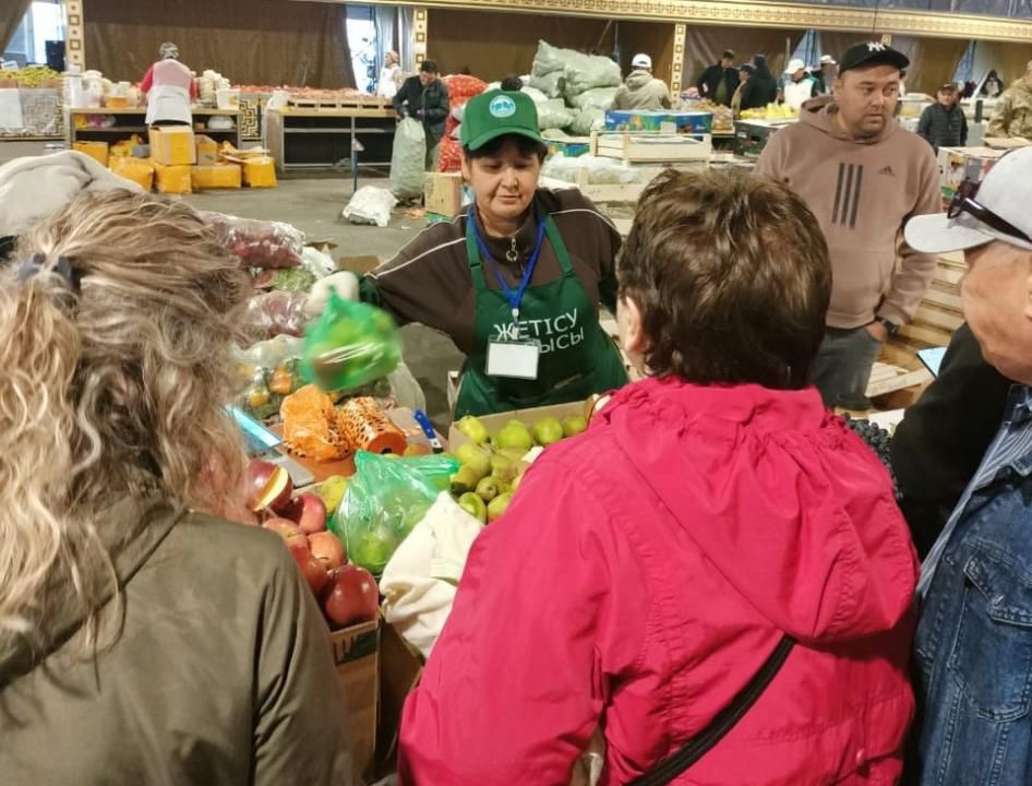 Жетісу өнімдері елордада сұранысқа ие болды