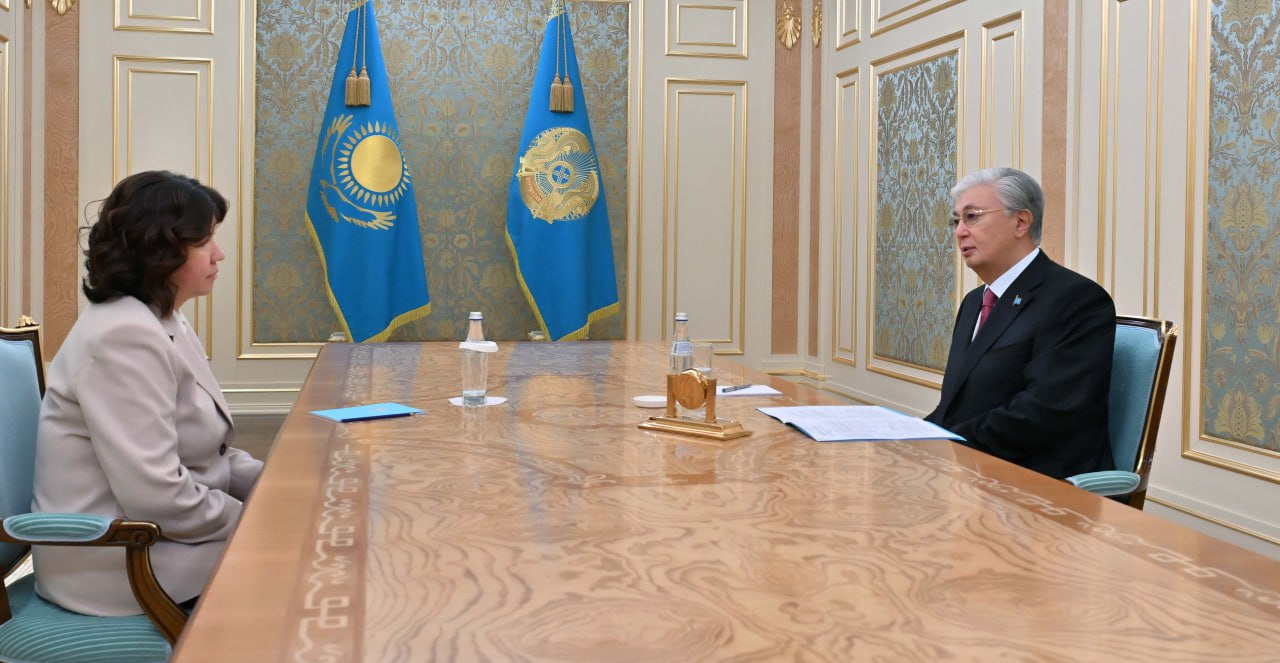 Мемлекет басшысы Оқу-ағарту министрі Жұлдыз Сүлейменованы қабылдады