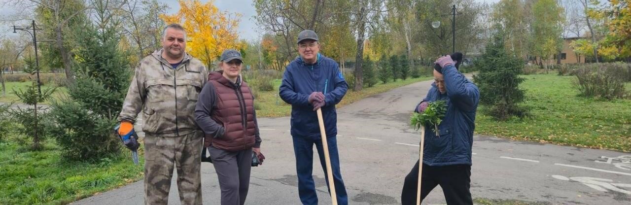 Кәсіподақтар күніне арналған тазалық акциясы