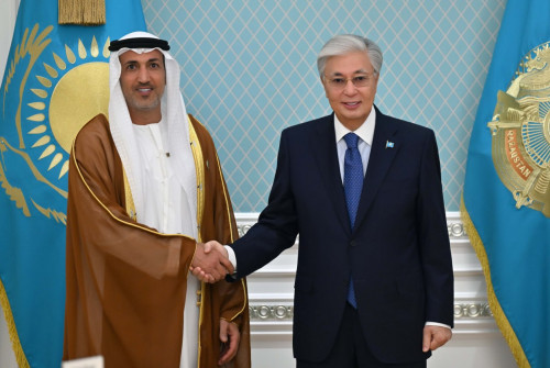 Мемлекет басшысы БАӘ Қорғаныс істері жөніндегі мемлекеттік министрін қабылдады