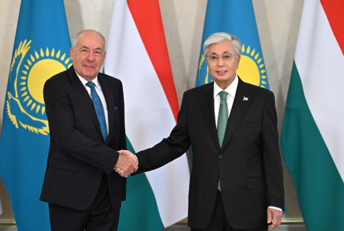 Қасым-Жомарт Тоқаев пен Тамаш Шуйок келіссөз жүргізді