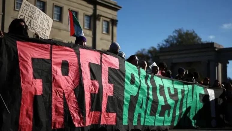 Палестинаны қолдау шерулері өтті