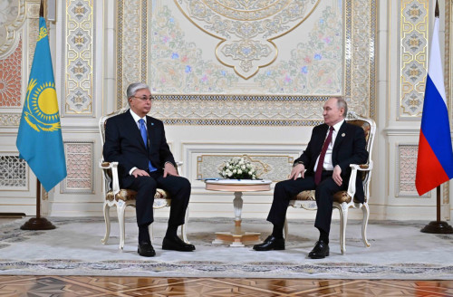 Қ.Тоқаев Душанбеде Владимир Путинмен кездесті