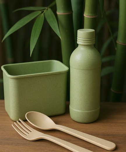 Бамбуктен өндірілген пластик