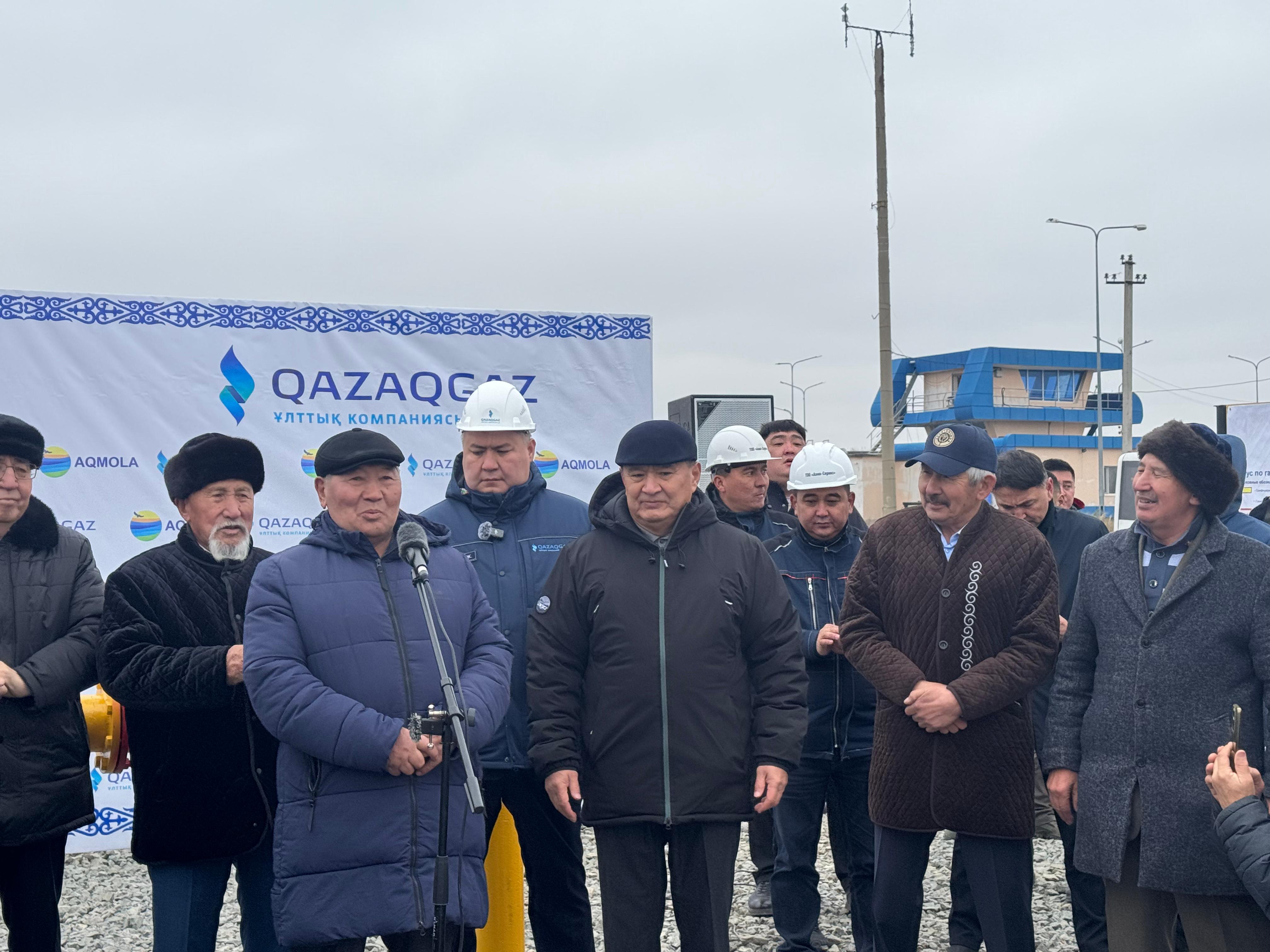Ақмола облысында газбен жабдықтау желісі кеңеюде