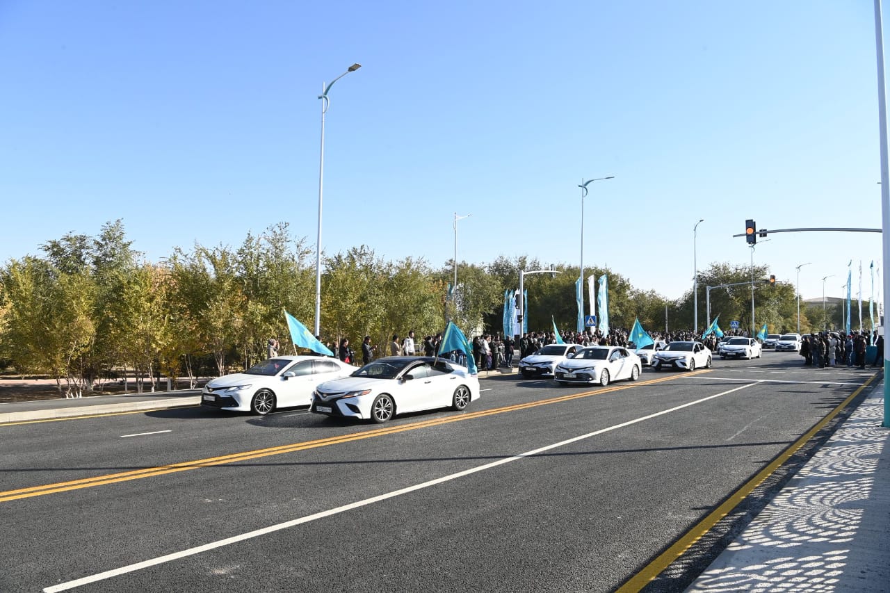 Қызылордада Тәуелсіздікке 25 жыл даңғылының жалғасы пайдалануға берілді 