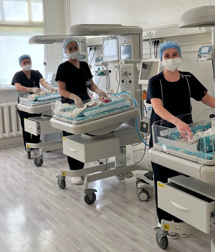 Қызылордада үшем дүниеге келді