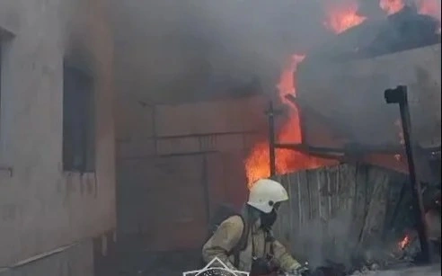 Елордада қонақүй өртінен 60-қа жуық адам эвакуацияланды