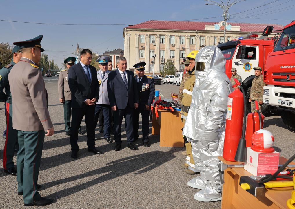 Құтқарушыларға құрмет көрсетілді