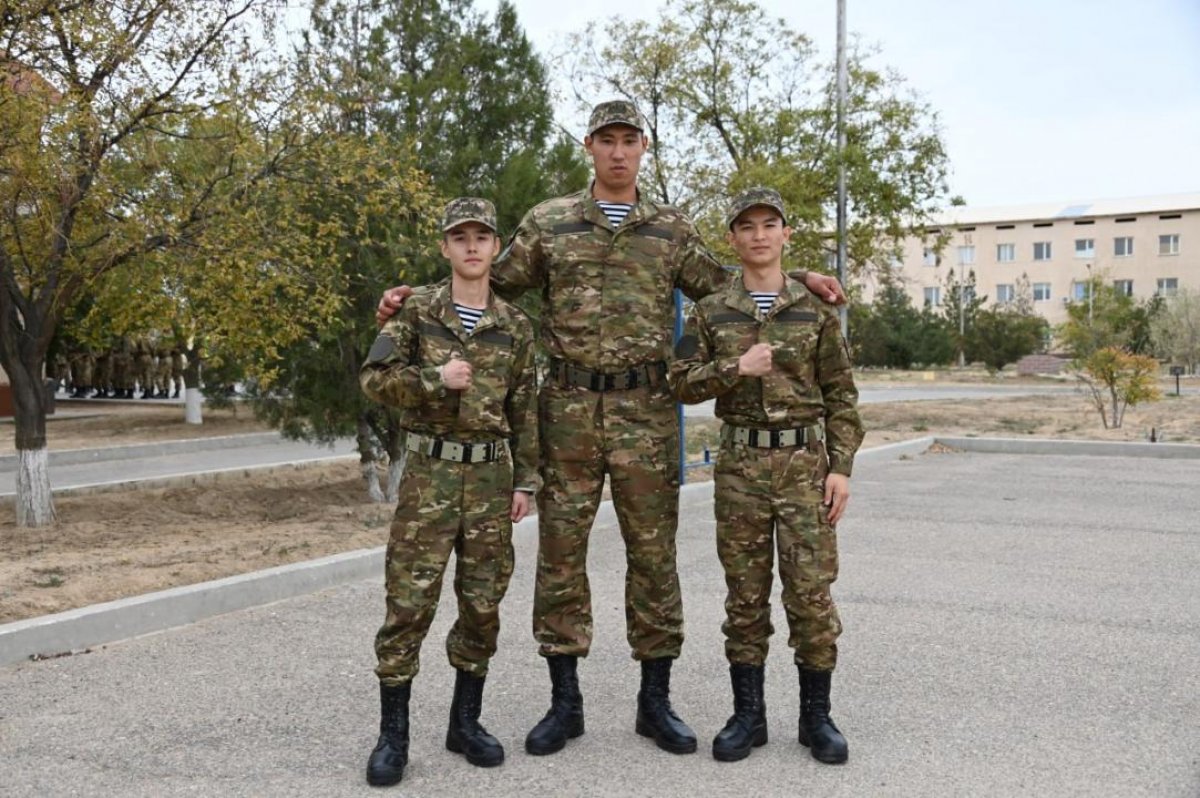 Қазақстандағы ең бойшаң сарбаз теңіз жаяу әскерінде қызмет етіп жүр