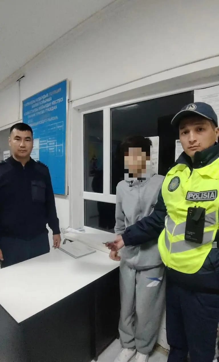 Қызылорда полицейлері жоғалған жасөспірімді тапты