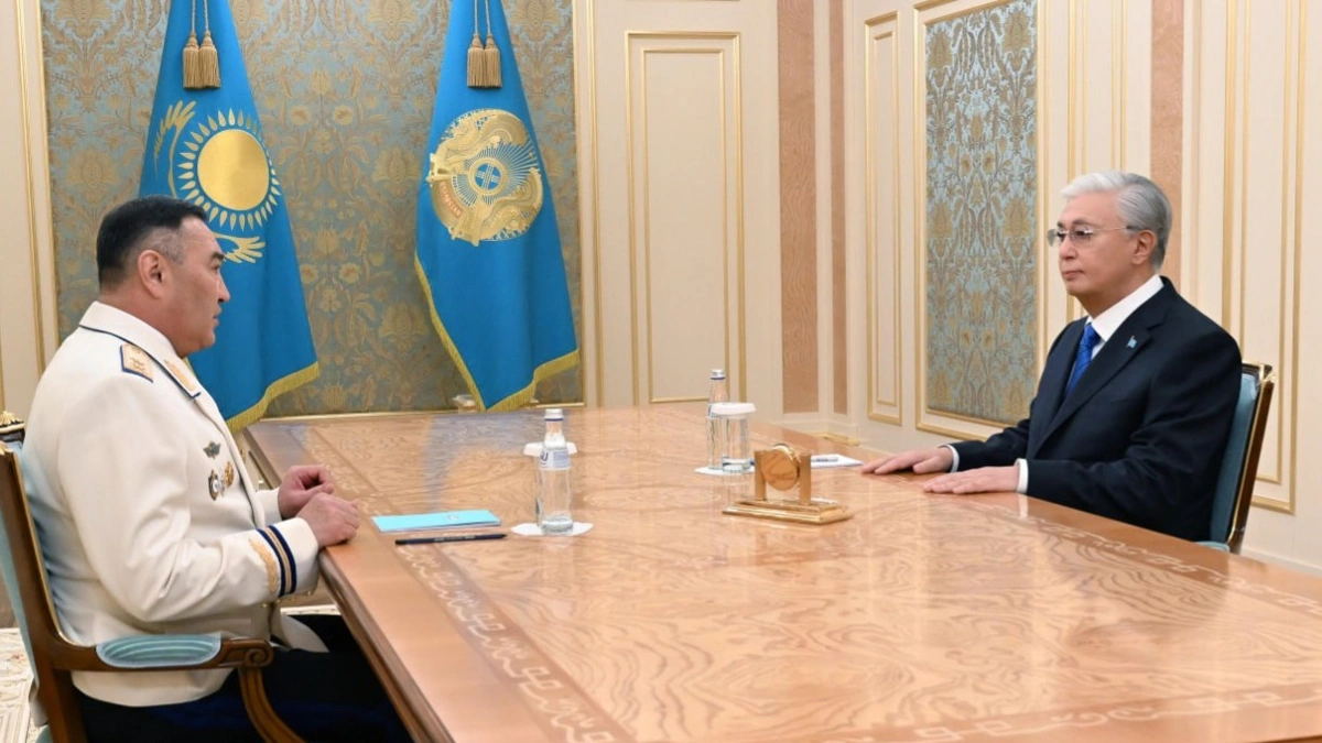 Мемлекет басшысы ҰҚК төрағасы Ермек Сағымбаевты қабылдады