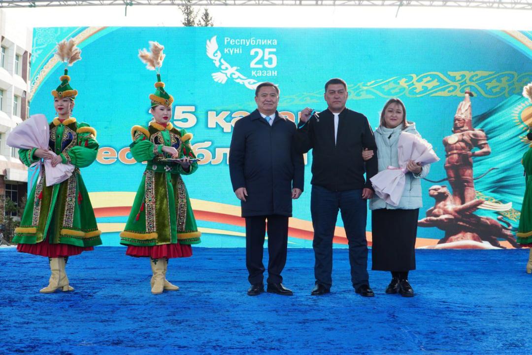 Осал санаттағы отбасылар баспаналы болды